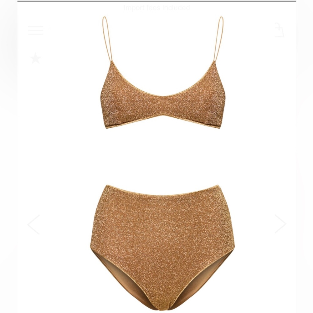 Oséree Swimwear Lumière high waisted bikini Set